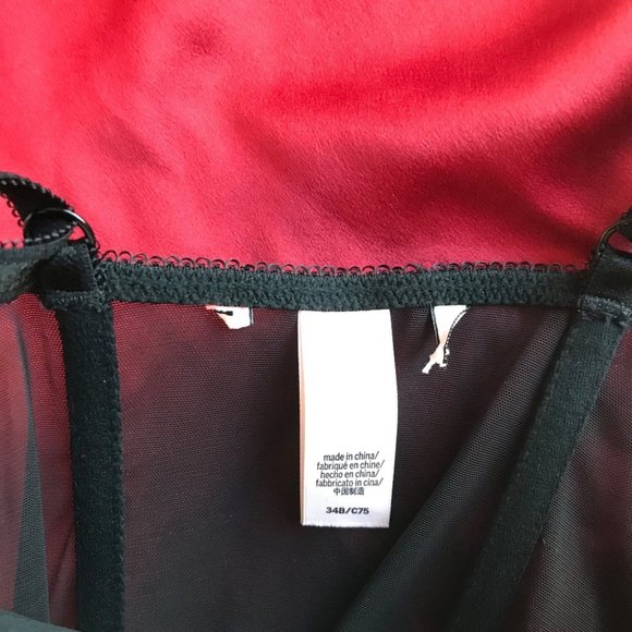 New Dream Angels Floral Lace Rings Bustier Corset - Picture 7 of 16